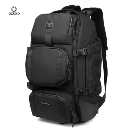 Ozuko 9386 Multi Pocket Hiking Travel Backpack
