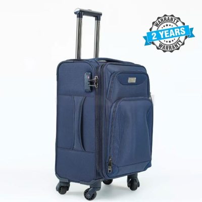 Trolly Travel Bag (Brown) Dual zipper 4Wheel