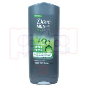 Dove Body Wash 400ml Men Extra Fresh