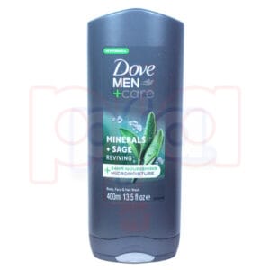 Dove Body Wash 400ml Men Mineral & Sage