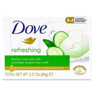 Dove Soap 90g 3.17oz Refreshing Cucumber Green Tea