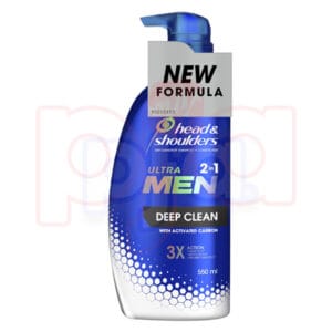 Head & Shoulders 550ml MEN Deep Clean Ultra 2in1