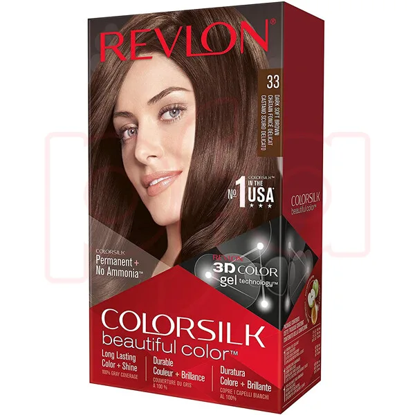 Revlon ColorSilk Hair Color #33 Soft Brown