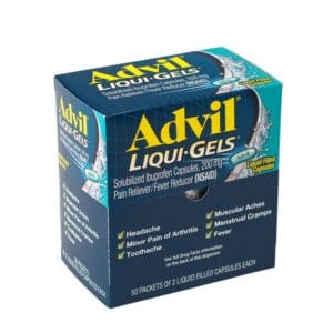 ADVIL LIQUI-GELS BOX