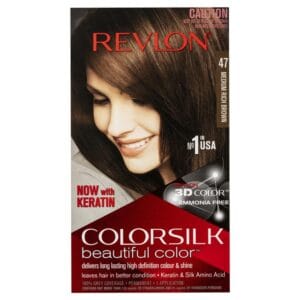 REVLON COLORSILK HAIR COLOR 1PK/12 #47 MEDIUM RICH BROWN