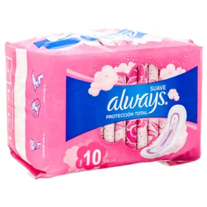 ALWAYS PADS MAXI SUAVE 10CT/8