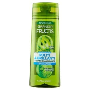 GARNIER FRUCTIS SHAMPOO 250ML/12 CLEAN & SHINY BRIGHTENING