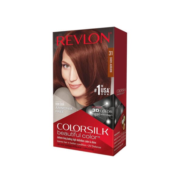 REVLON COLORSILK HAIR COLOR 1PK/12 #31 BDARK AUBURN