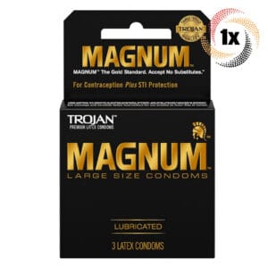 TROJAN MAGNUM CONDOMS BOX 48 PCS