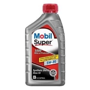 MOBIL MOTOR OIL SUPER 5W-30 1 QT / 6