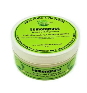 Infused Shea Butter with Lemongrass 4 oz