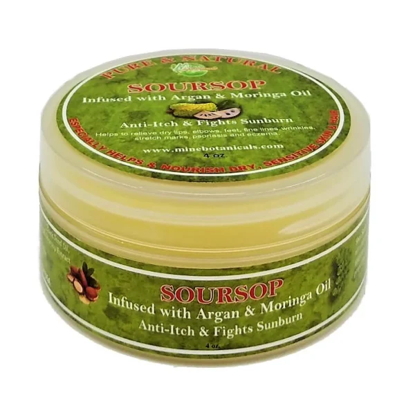 Infused Shea Butter with Soursop 4 oz.
