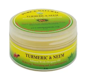 Infused Shea Butter with Turmeric & Neem 4 oz.