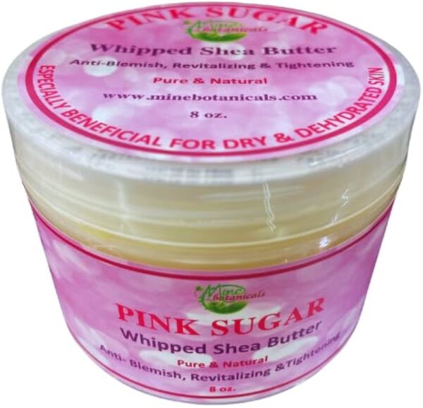 Whipped Shea Butter with Pink Sugar