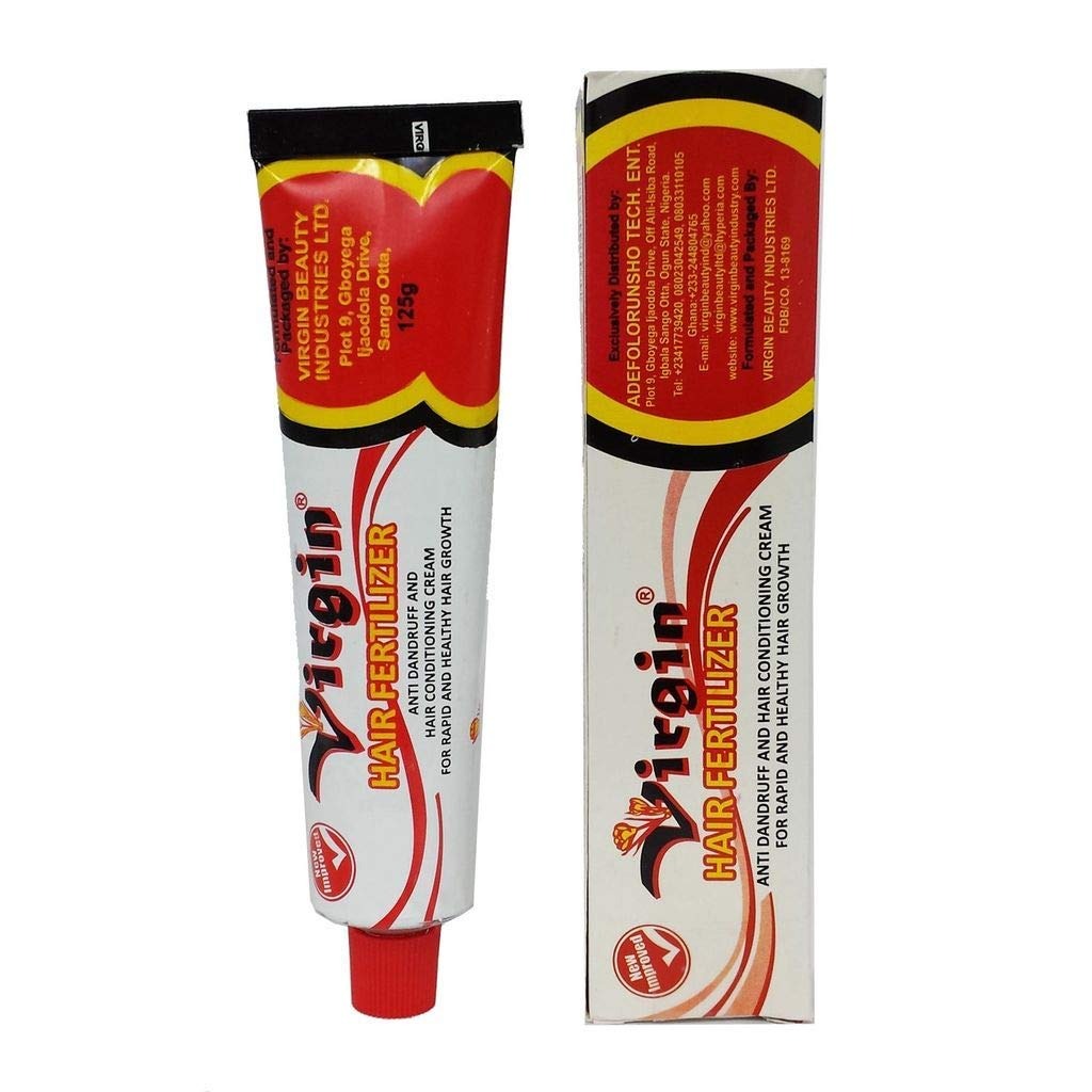 Virgin Hair Fertilizer 125g (Pack of 60 Pcs) – Hair Growth Cream for Strong, Healthy Hair | Anti-Dandruff & Scalp Treatment - Image 4