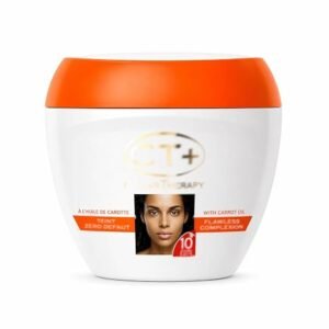 Clear Therapy Cream with Carrot Oil – Hydrating & Nourishing Body Moisturizer for Daily Use – 400ml Jar  1 Box inside =  12  PCS