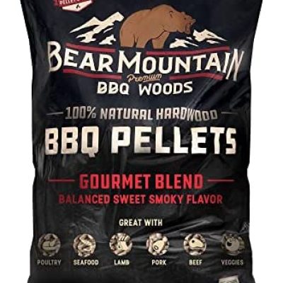 Bear Mountain Premium BBQ Woods Natural Hardwood Pellets