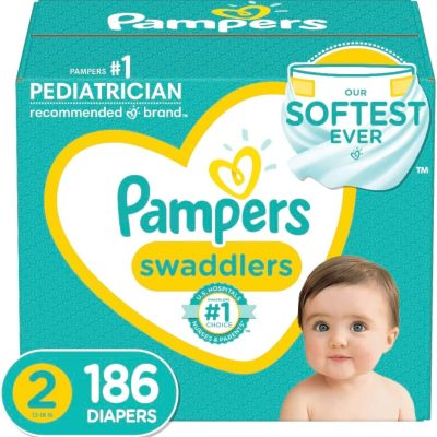 Diapers Pampers Swaddlers Disposable Baby
